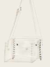 Load image into Gallery viewer, Studded Decor Clear Crossbody Bag