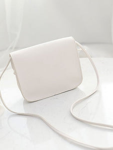 Push Lock Crossbody Bag