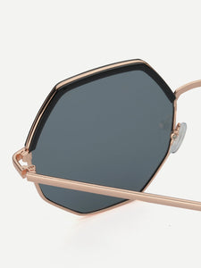 Polygon Frame Sunglasses