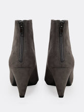 Load image into Gallery viewer, Low Cone Heel Pointy Toe Ankle Booties