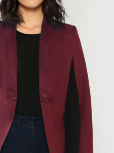 Shawl Collar Longline Coat