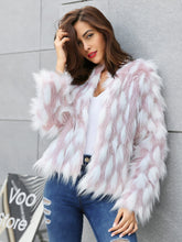 Load image into Gallery viewer, Faux fur Coat