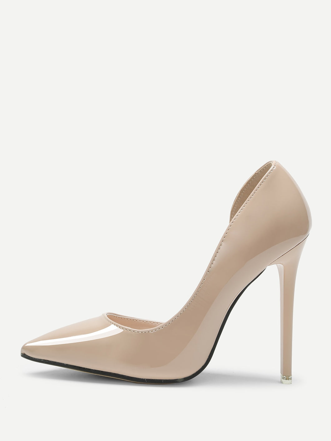 Pointed Toe PU Pumps