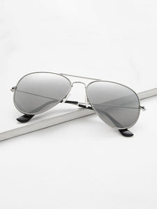 Silver Lenses Top Bar Sunglasses