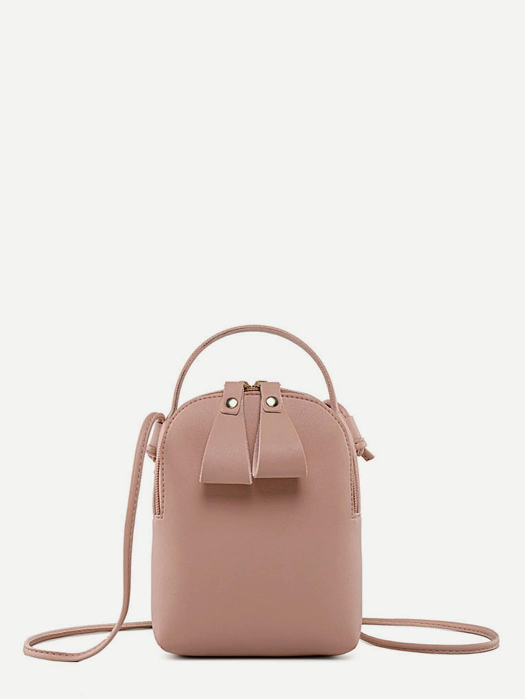 Curved Top Satchel Bag