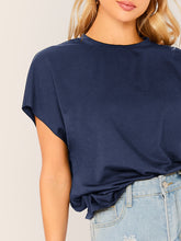 Load image into Gallery viewer, Short Sleeve Solid Top