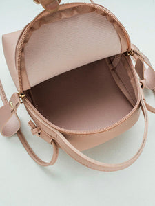 Curved Top Satchel Bag