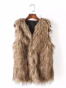 Faux Fur Vest