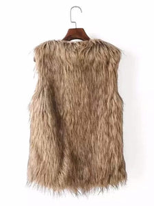 Faux Fur Vest