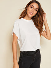 Load image into Gallery viewer, Short Sleeve Solid Top