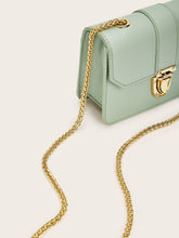 Load image into Gallery viewer, Push Lock Chain Crossbody Bag