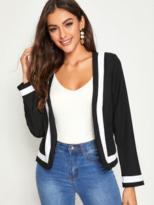 Panel Insert Bolero Blazer