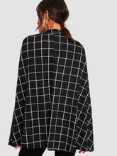 Load image into Gallery viewer, Double Button Mock Poncho Coat