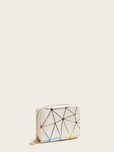 Load image into Gallery viewer, Geometric Print Purse With Card Holder