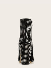 Load image into Gallery viewer, Studded Side Zip Chunky Boots