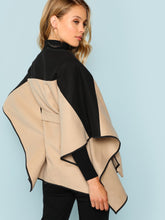 Load image into Gallery viewer, Cut and Sew Lace Up Coat