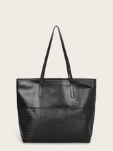 Load image into Gallery viewer, Braided Detail Tote Bag