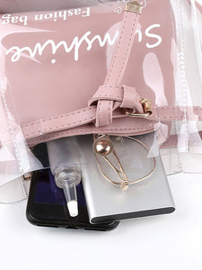 Clear Bag With Inner Pouch