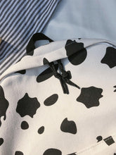 Load image into Gallery viewer, Cow Print Pocket Front Backpack