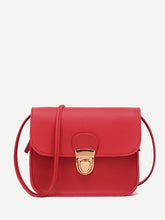 Load image into Gallery viewer, Push Lock Crossbody Bag