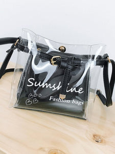 Clear Bag With Inner Pouch