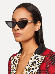 Leopard Frame Cat Eye Sunglasses