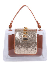 Load image into Gallery viewer, Transparent PVC Bag With Inner Clutch