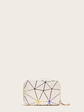 Load image into Gallery viewer, Geometric Print Purse With Card Holder