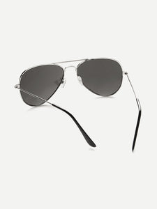 Silver Lenses Top Bar Sunglasses