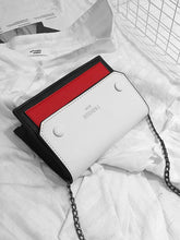 Load image into Gallery viewer, Colorblock Flap PU Bag