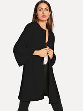 Load image into Gallery viewer, Flounce Sleeve Open Front Coat