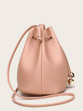 Load image into Gallery viewer, Bucket Crossbody Bag With Drawstring