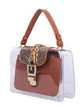 Load image into Gallery viewer, Transparent PVC Bag With Inner Clutch