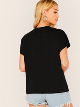 Load image into Gallery viewer, Short Sleeve Solid Top