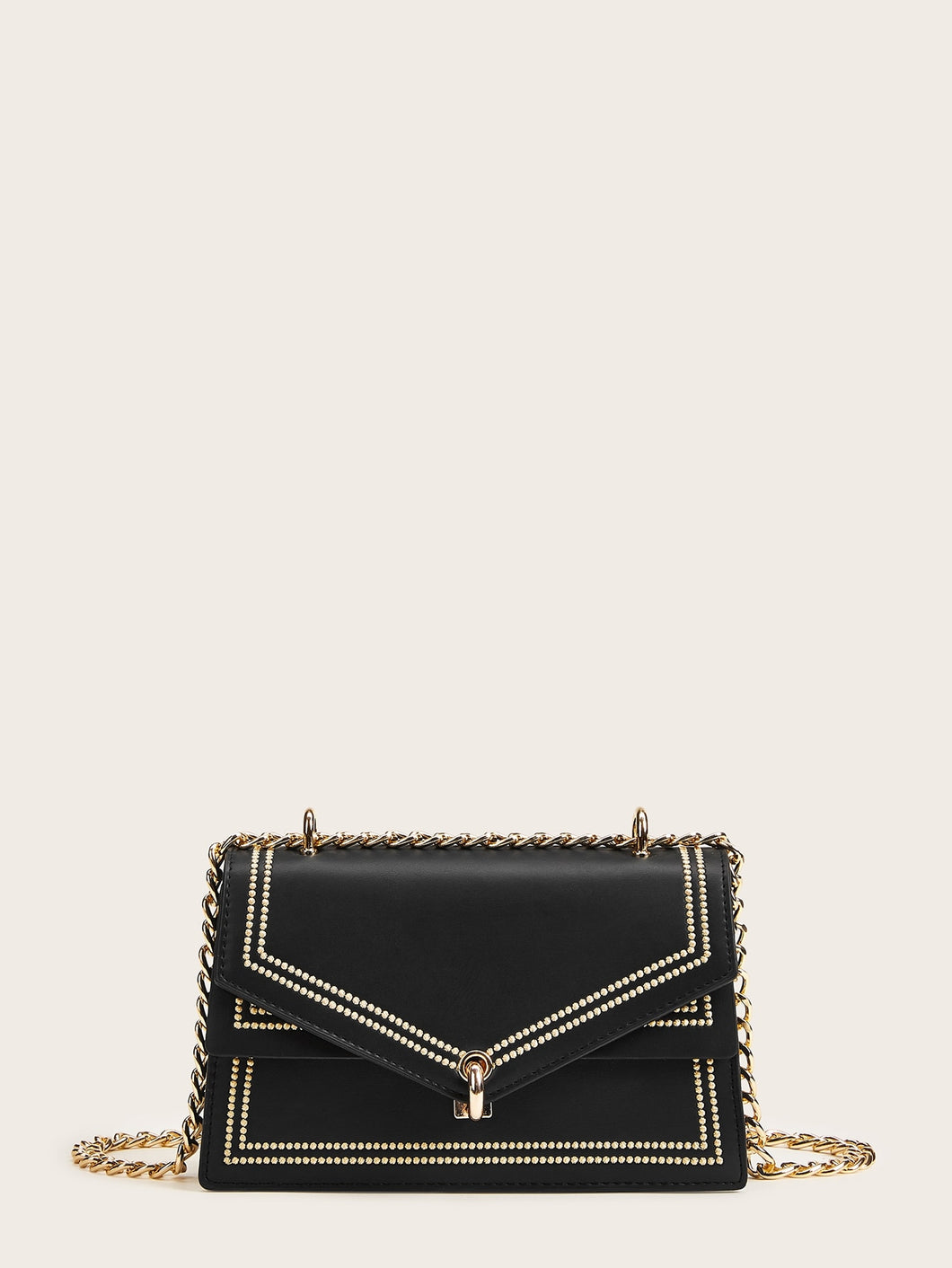 Flap Chain Crossbody Bag