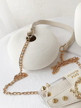 Load image into Gallery viewer, Studded Decor Clear Bag With Inner Pouch