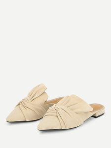 Twist Flat Mules