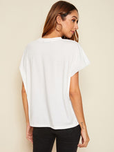 Load image into Gallery viewer, Short Sleeve Solid Top