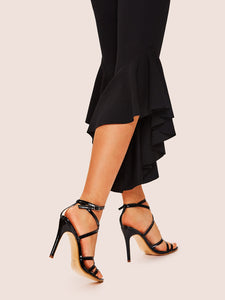 Ankle Strap Stiletto Heels