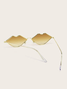 Mouth Design Tinted Lens Sunglasses