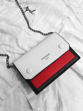 Load image into Gallery viewer, Colorblock Flap PU Bag