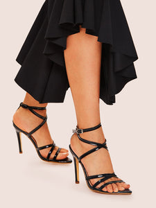 Ankle Strap Stiletto Heels