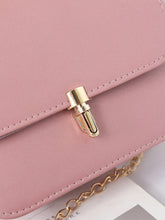 Load image into Gallery viewer, PU Flap Shoulder Bag With Chain