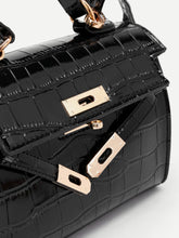 Load image into Gallery viewer, Crocodile Print PU Shoulder Bag