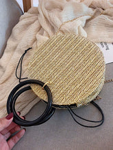 Load image into Gallery viewer, Woven Round Shaped Chain Bag With Ring Handle