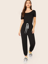 Load image into Gallery viewer, Tie Waist Jumpsuit