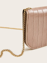 Load image into Gallery viewer, Croc Embossed Chain Bag