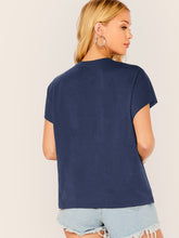 Load image into Gallery viewer, Short Sleeve Solid Top