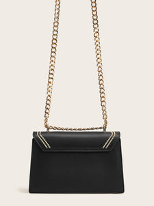 Flap Chain Crossbody Bag