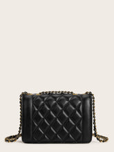 Load image into Gallery viewer, Twist Lock Quilted Chain Bag